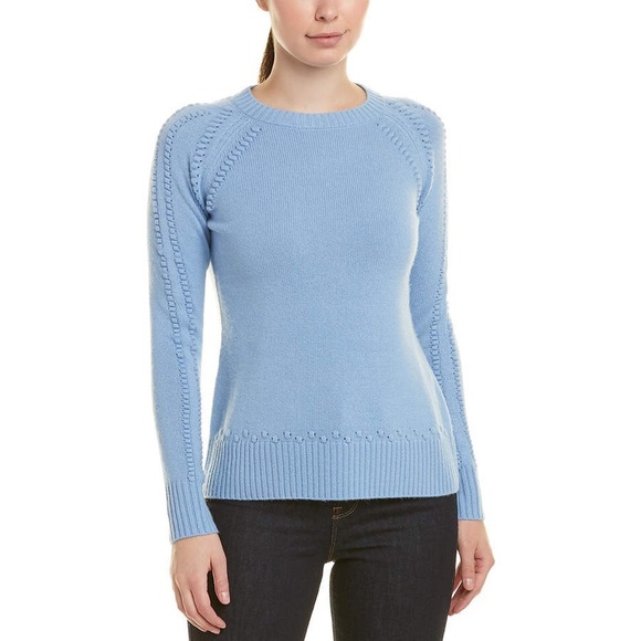 STS Sail To Sable Wool Cashmere Blue Sweater Small - Picture 2 of 8